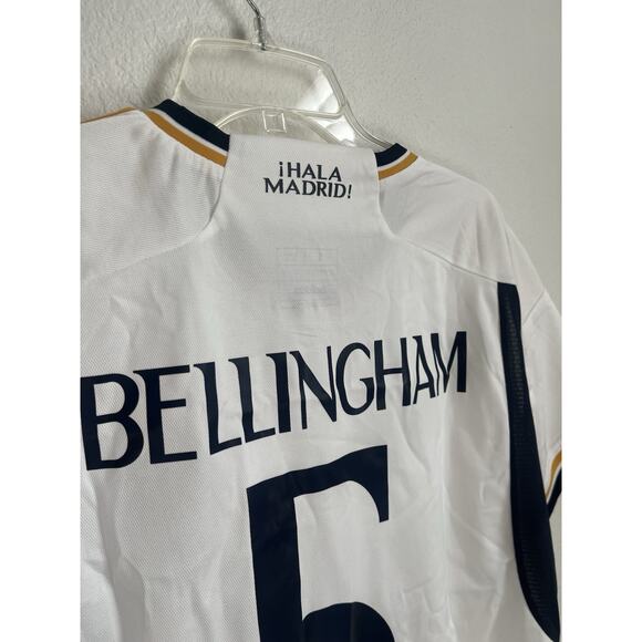 Real Madrid 23/24 Home Bellingham Adidas Aeroready Authentic Soccer Jersey - Nwt - Picture 12 of 13